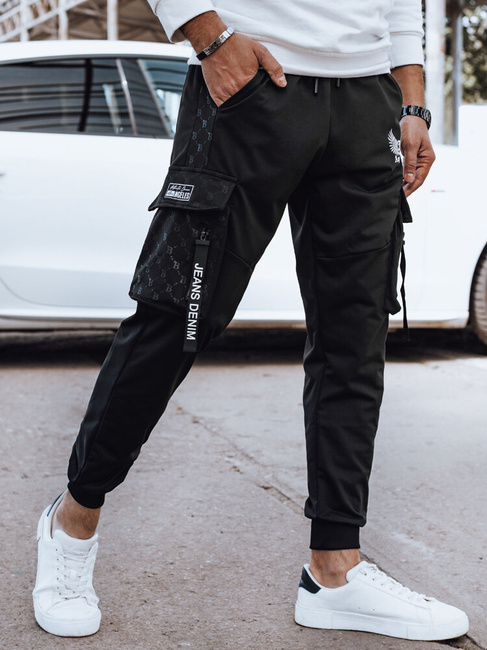 Herren Cargohosen Farbe Schwarz DSTREET UX4372