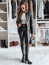 Damen Lederjacke ROCKYLADY schwarz Dstreet TY4968