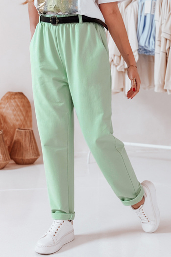 Damen-Chinohose mit Gürtel TAILANDI mint Dstreet UY2552