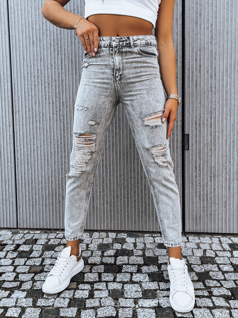 Damen Jeanshose LORENT Hellgrau Dstreet UY1375