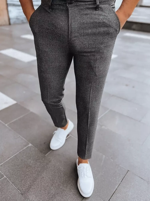 Herren Chinohosen Farbe Dunkelgrau DSTREET UX3955