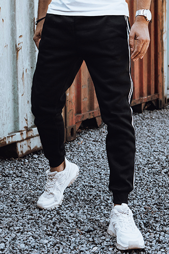 Herren Jogginghose schwarz UX4422