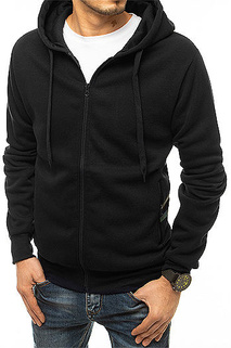 Herren Sweatshirt mit Reißverschluss Farbe Schwarz DSTREET BX4940