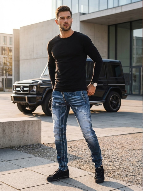 Herren Jeanshose Dunkelblau Dstreet UX3828