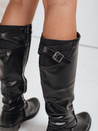 Damen schwarze Stiefel Dstreet ZY1087