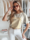 Damen T-shirt mit Aufdruck CHANTE Farbe Grau DSTREET RY2595