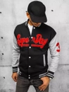 Herren Sweatshirt mit Reißverschluss Farbe Schwarz DSTREET BX5444
