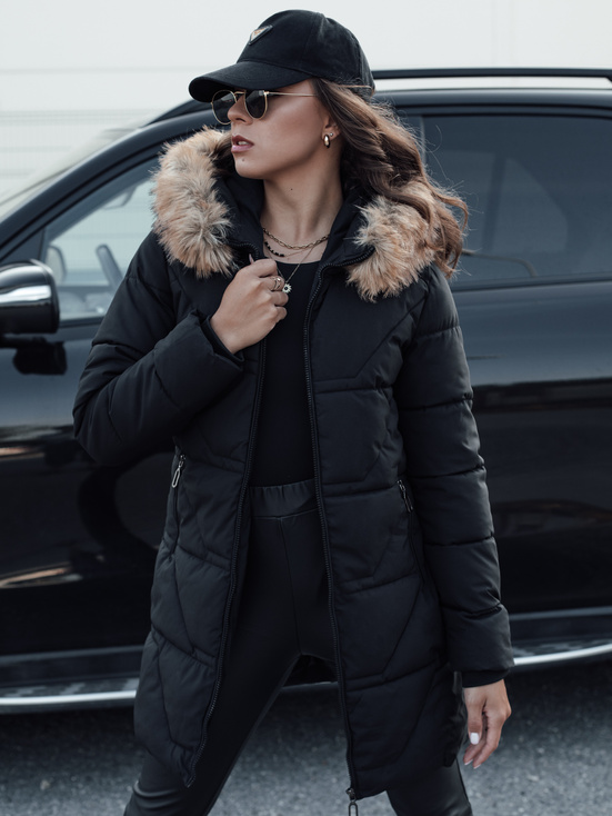 Damen Steppwinterjacke NEXUS schwarz Dstreet TY4577