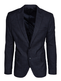 Einreihiger marineblauer Blazer für Herren Dstreet MX0620_1