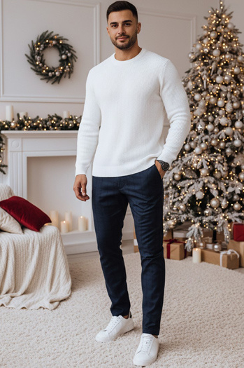 Herren Freizeithose dunkelblau Dstreet UX4395z