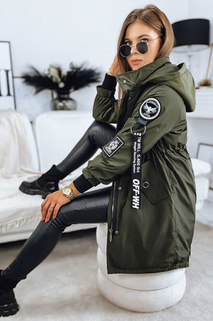 Damen Jacke CALEB Khaki Dstreet TY2713