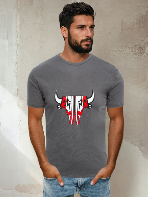 Herren T-shirt Graphite Dstreet RX4931