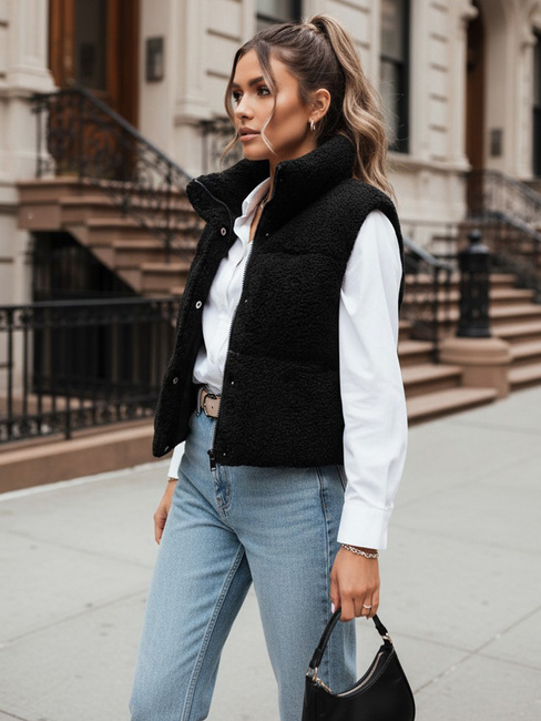 Damen Steppweste BEEWARM  Farbe Schwarz DSTREET TY3845