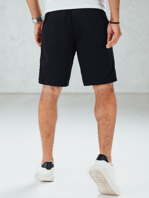 Schwarze Herren Sweatshorts Dstreet SX2512