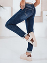 Damen Jeans mit hoher Taille EMILY ROSE Farbe Blau DSTREET UY1600