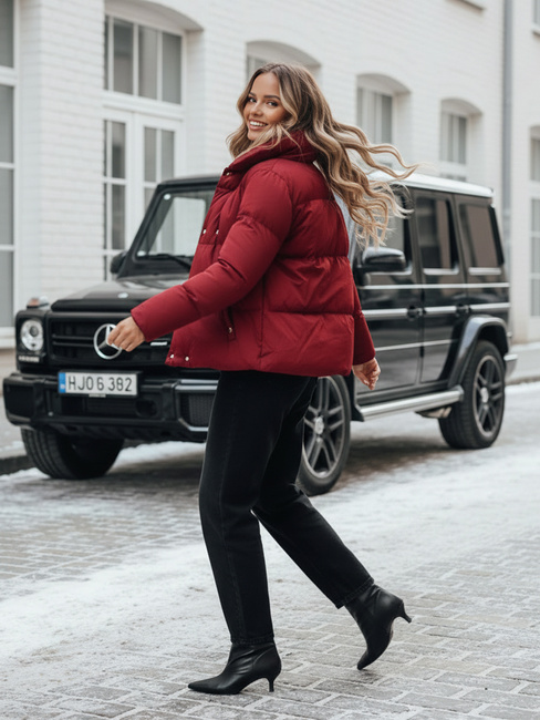 LARO Damen Steppwinterjacke kastanienbraun Dstreet TY4957