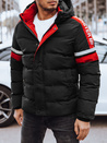 Herren Steppwinterjacke schwarz Dstreet TX4568