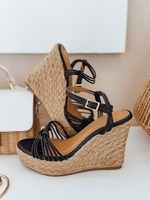 Damen SUMMERLIKE Sandalen schwarz Dstreet ZY0985