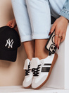 Damen sportliche Turnschuhe SNIKAR weiß Dstreet ZY0644