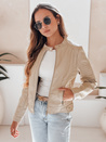Damen Leder Ramones Jacke ROCKMISS beige Dstreet TY5215