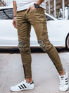 Herren Jeanshosen Farbe Olivegrün DSTREET UX4353