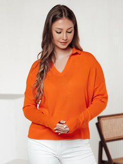 Damen Pullover in Einheitsgröße VISTILLA orange Dstreet MY2414_3