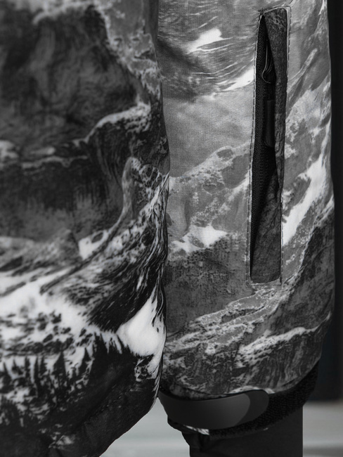 Herren Winter Skijacke schwarz Dstreet TX5124