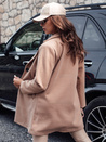 Einreihiger Damen Herbstmantel LUGI camel Dstreet NY0674