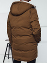 Herren Winter Parka Jacke mit Kapuze beige Dstreet TX4968_3