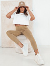 Damen Röhrenjeans ALTET Farbe Dunkelbeige DSTREET UY1922