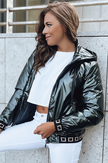 Damen Bomber BOMBESS grün Dstreet TY4914