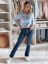 Damen Denim Schlaghose BELLFLO blau Dstreet UY2493