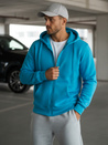 Herren Kapuzenpullover Hellblau Dstreet BX4689