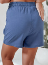 Damen Stoffshorts SUMMER TRIP blau Dstreet SY0434_4