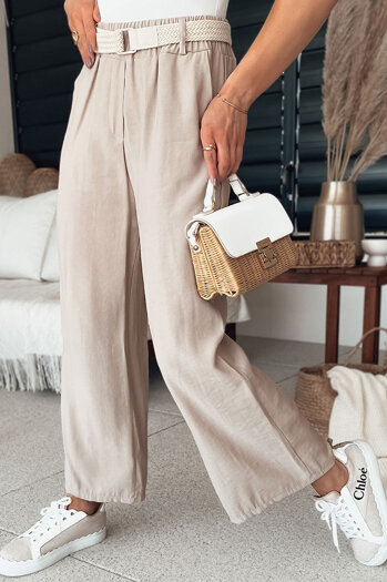 Damen Casual Hose CHIMAS Farbe Hellbraune DSTREET UY2107