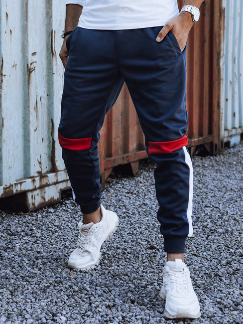 Herren Sweathose mit Kordelzug navy blau UX4450