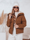 Damen Winterjacke TRENDYGLAM braun Dstreet TY4360