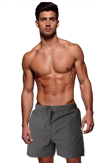 Herren-Badeshorts dunkelgrau Dstreet SX2467