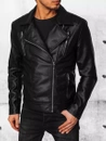 Herren Kunstlederjacke Farbe Schwarz DSTREET TX4385_1