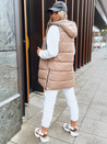 Damen Wendeweste ONADE Farbe Camel DSTREET TY3726