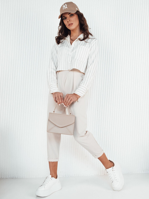 Damen Casual Hose BAFROT Farbe Beige DSTREET UY1889