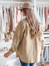 Damen-Übergangsjacke in Übergröße KOSMOJACK c.beige Dstreet TY4841