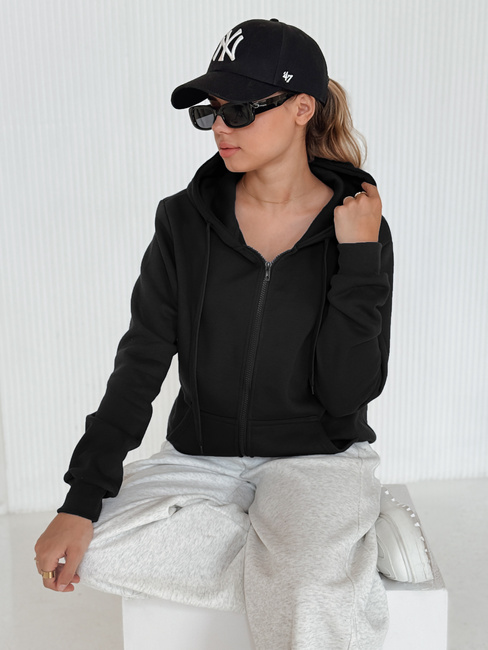 Damen Sweatshirt VICTORIA Schwarz BY0327