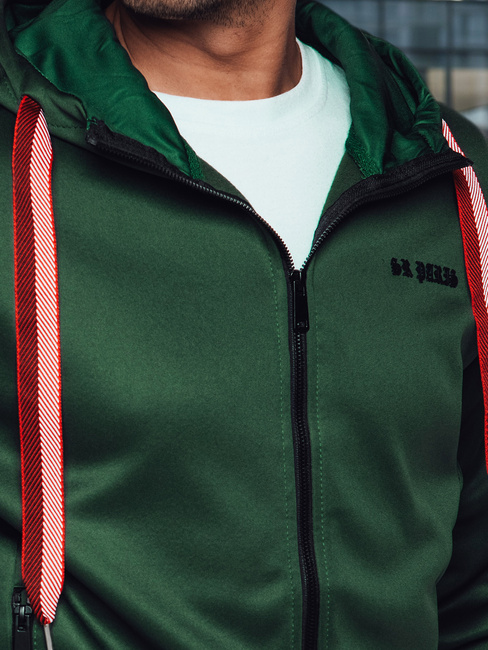 Herren-Kapuzenpullover grün Dstreet BX5860