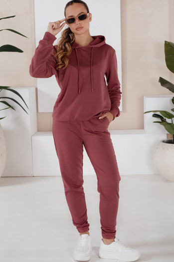 Damen Trainingsanzug-Set MIGEL Farbe Weinrot DSTREET AY0809