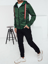 Herren-Kapuzenpullover grün Dstreet BX5860
