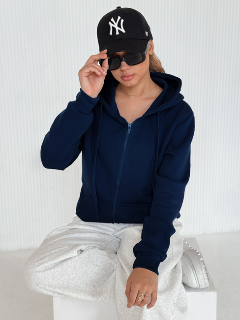 Damen Sweatshirt VICTORIA Dunkelblau Dstreet BY1202