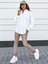 Beige gewachste BRIAL Damenhose mit Kordelzug Dstreet UY2152