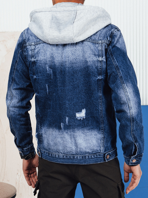 Herren Jeansjacke Farbe Dunkelblau DSTREET TX4690