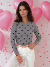 Damen Pullover FREYJA grau Dstreet MY2049